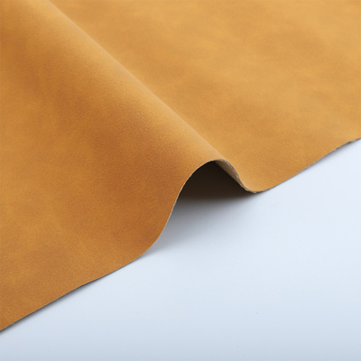 tessuto rivestito resistente di Microfiber dell'abrasione di larghezza di 1.37m per i sofà