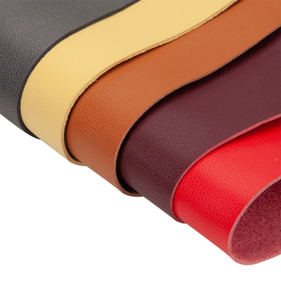 tessuto di cuoio del sintetico artificiale multicolore molle di 0.8mm per le borse