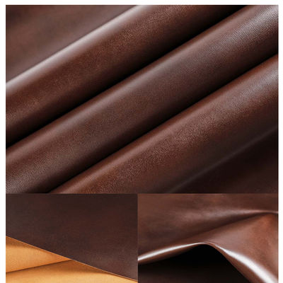 Materiale di cuoio del silicone del tessuto della borsa facile da pulire di cuoio impermeabile di tocco morbido