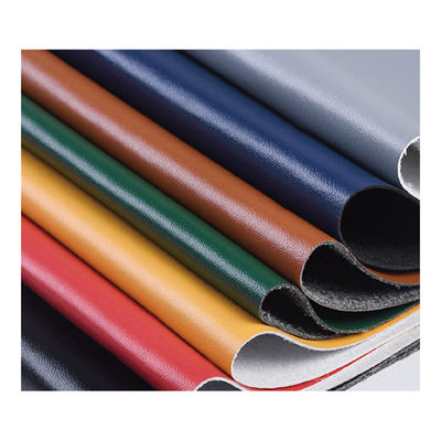L'unità di elaborazione amichevole di Eco Microfiber ha personalizzato il tessuto di cuoio del sintetico di colore per le borse