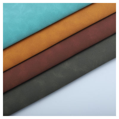L'unità di elaborazione di cuoio del tessuto del Faux ha ricoperto il cuoio del tessuto di Microfiber per le borse